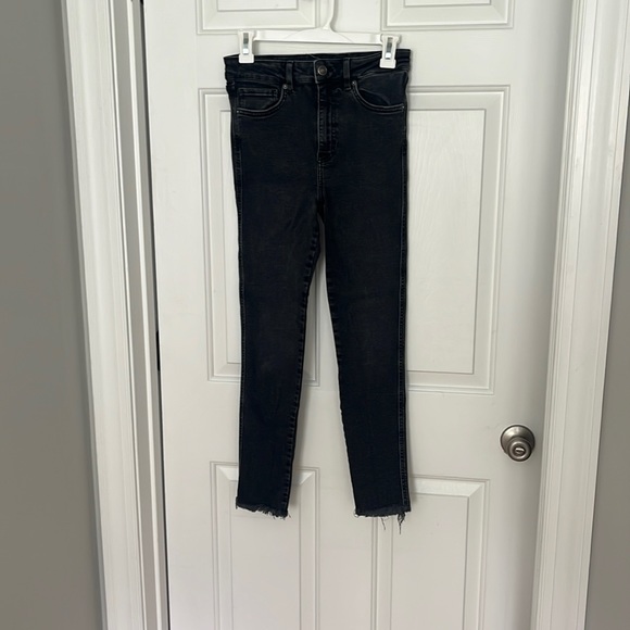 Free People Denim - Black free people jeans size 28